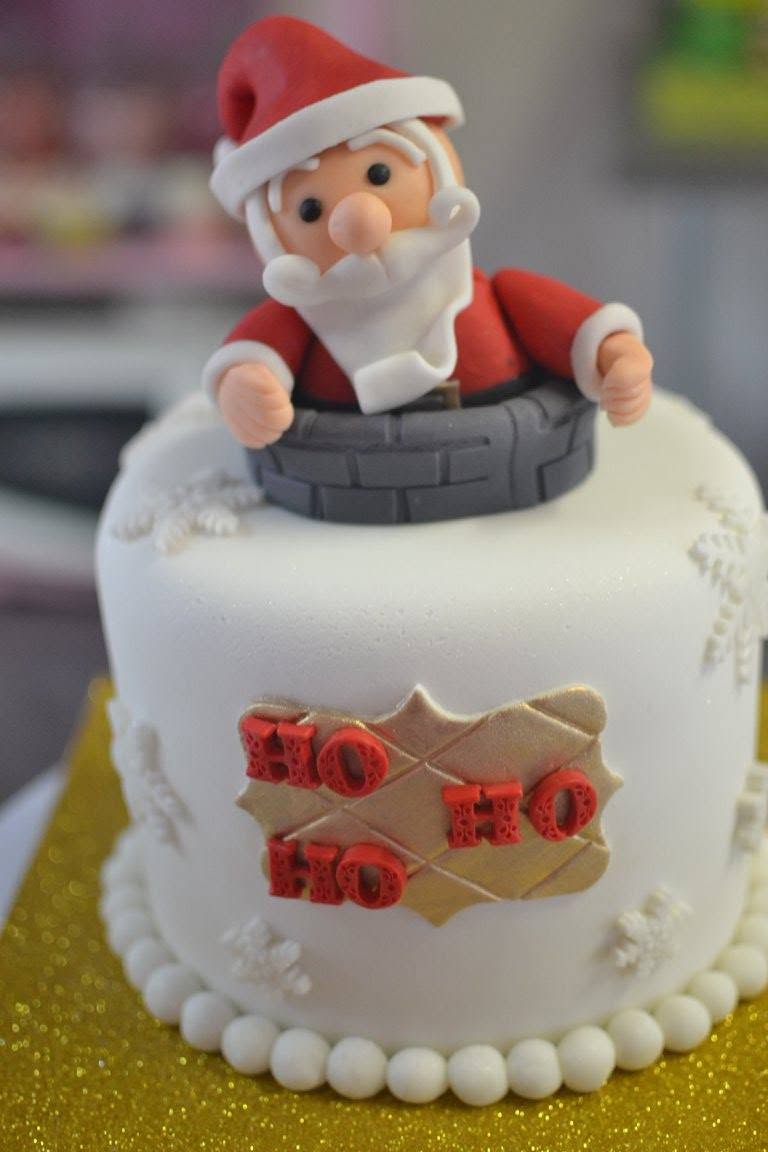 CLASE PRESENCIAL DE TORTA EN FONDANT — EDICIÓN NAVIDAD 100% práctica - Imagen 7